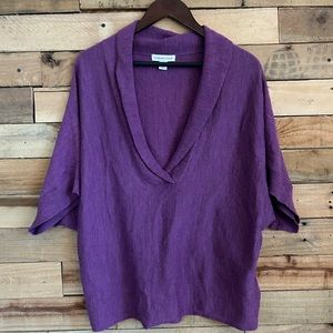Coldwater Creek v neck sweater | 1X
